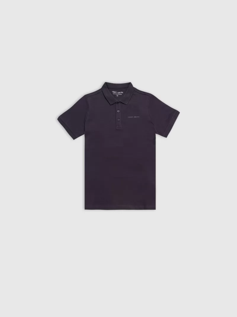 Teddy Smith T-shirt<Polo P-NARK MC JR DARK NAVY DARKNAVY