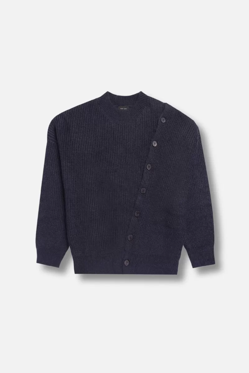 Teddy Smith Pull<Pull col rond ELOISE TOTAL NAVY