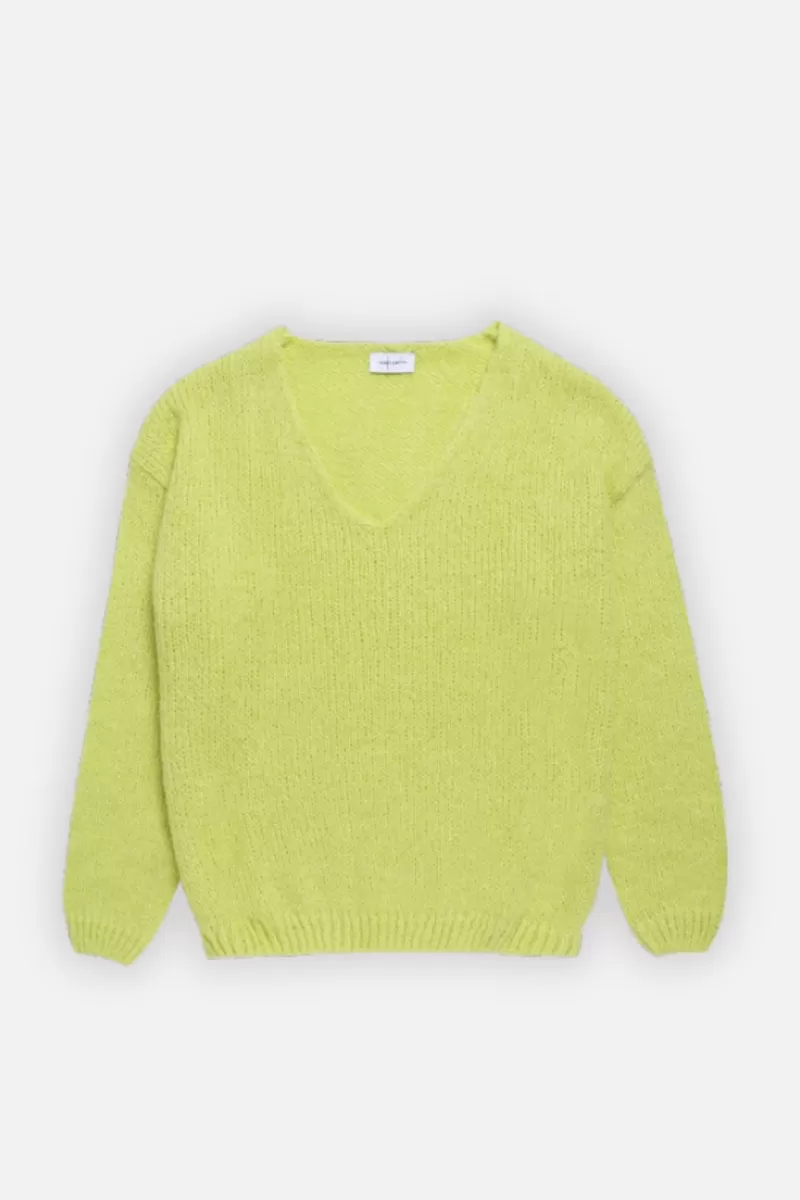 Teddy Smith Pull<Pull col V P-MOLLY GREEN NEON GREENNEON