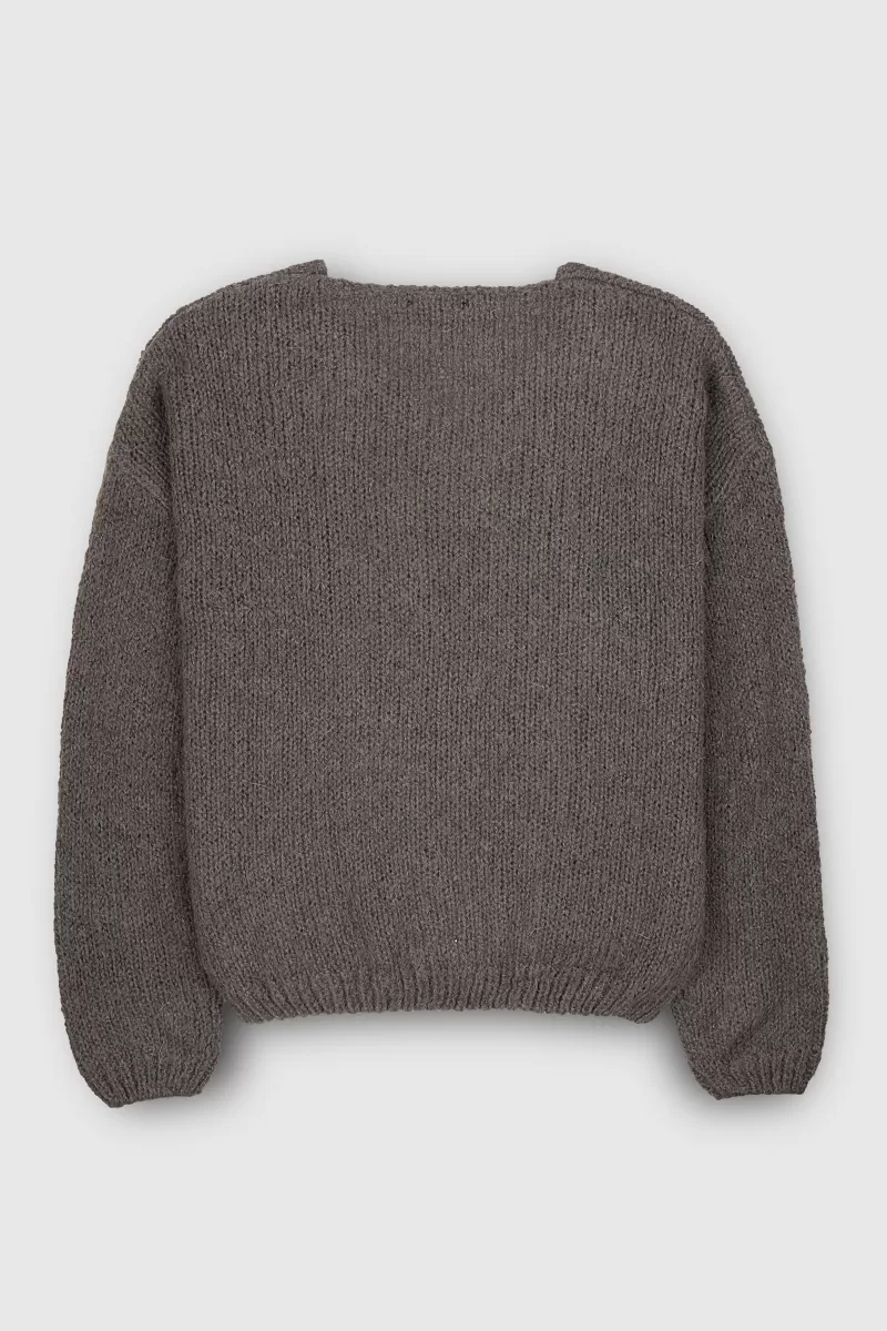 Teddy Smith Sweat<Pull col V P-MOLLY JR MINERAL KAKI MINERALKAKI