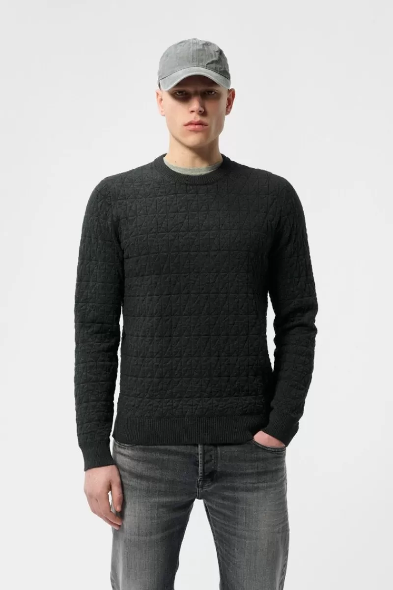 Teddy Smith Pull<Pull P-ELMER MELANGE BLACK