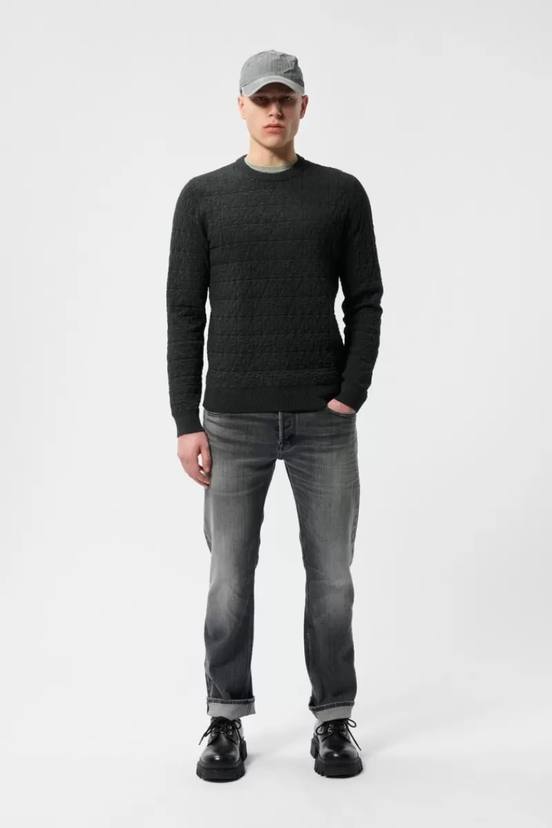 Teddy Smith Pull<Pull P-ELMER MELANGE BLACK