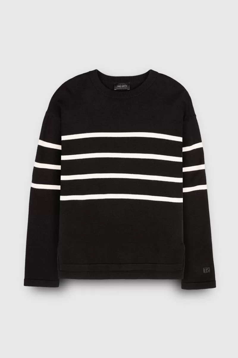 Teddy Smith Sweat<Pull P-MYLOU JR NOIR