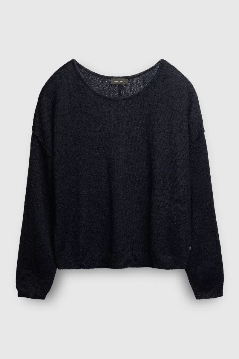 Teddy Smith Pull<Pull P-PETILLE DARK NAVY DARKNAVY