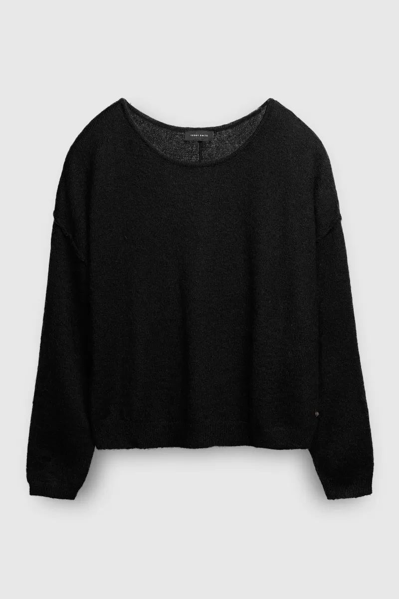 Teddy Smith Pull<Pull P-PETILLE NOIR