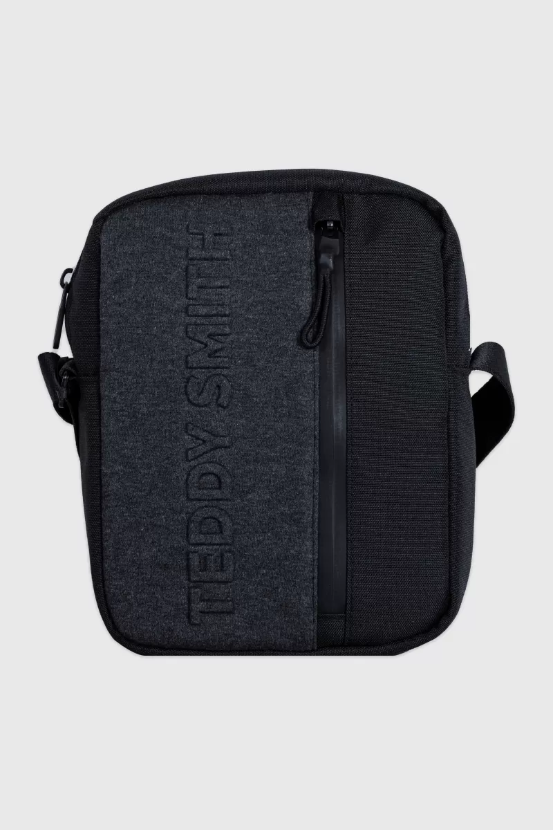 Teddy Smith Accessoires<Sac bandoulière en tissu recyclé SAPHYR TOTAL NAVY TOTALNAVY