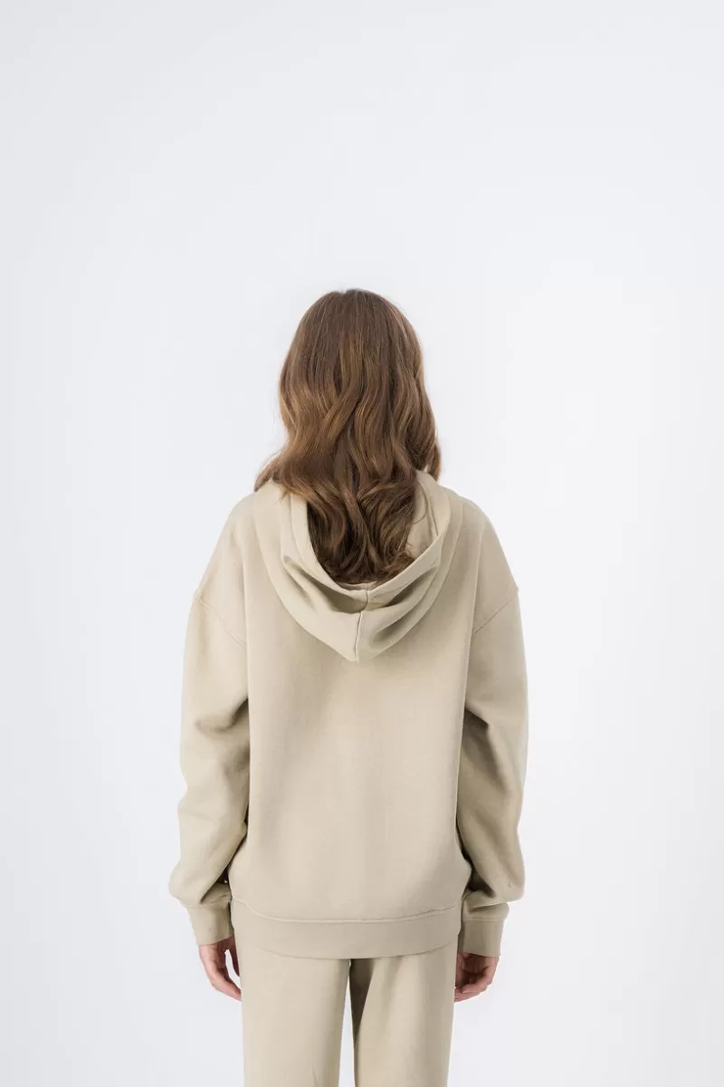 Teddy Smith Sweat<Sweat à capuche ALYSON JR BEIGE