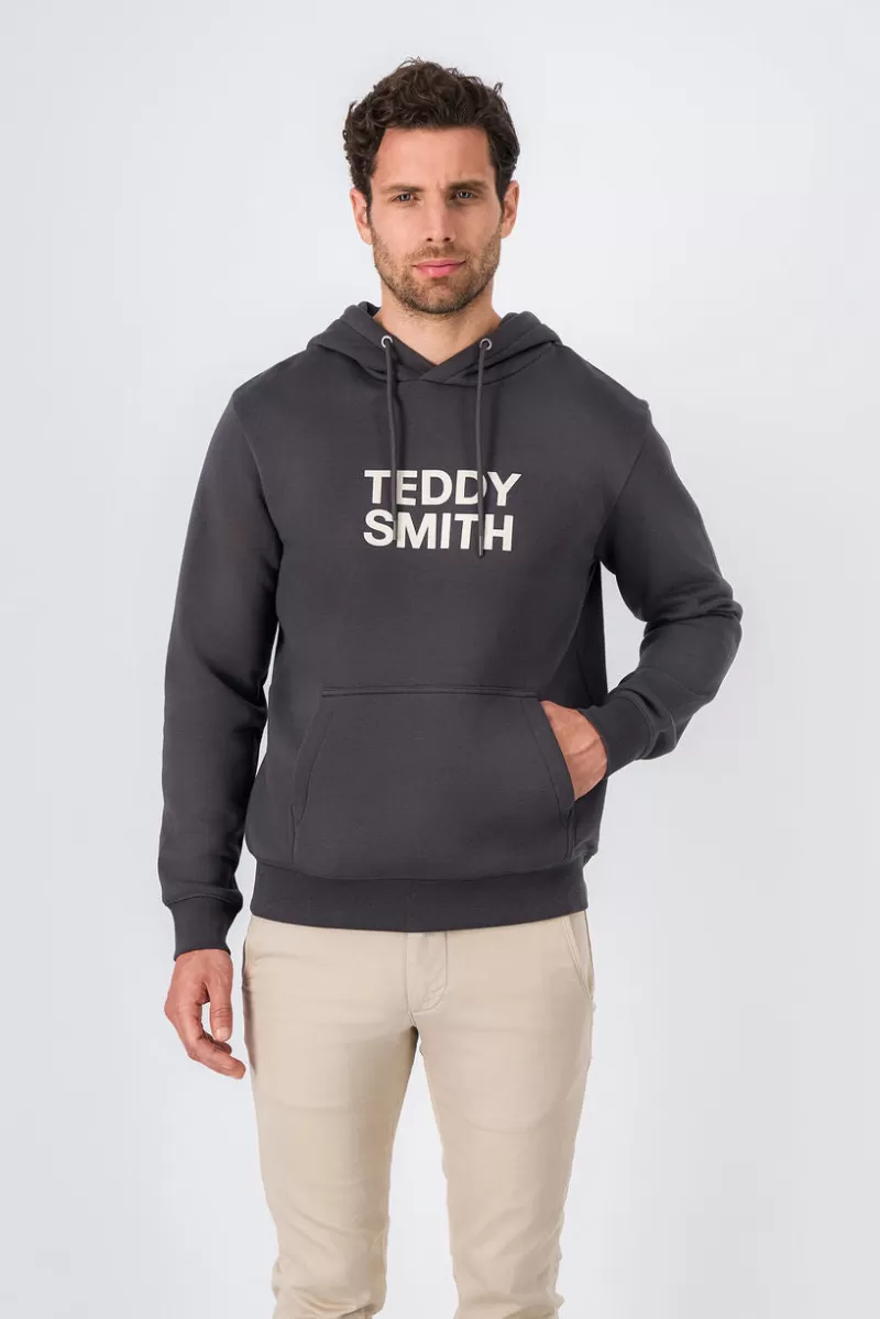 Teddy Smith Sweat<Sweat à capuche SICLASS HOODY MINERAL KAKI MINERALKAKI