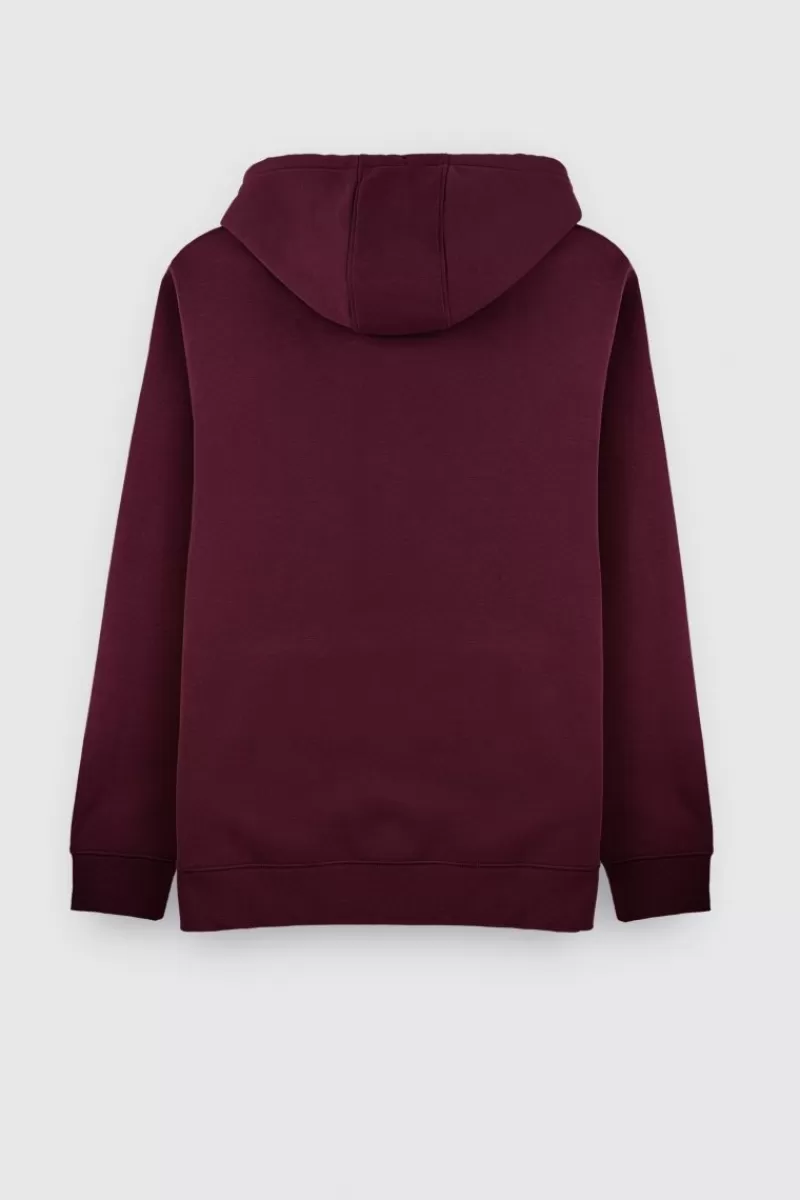 Teddy Smith Sweat<Sweat à capuche S-JIM HOODY DARK WINE DARKWINE