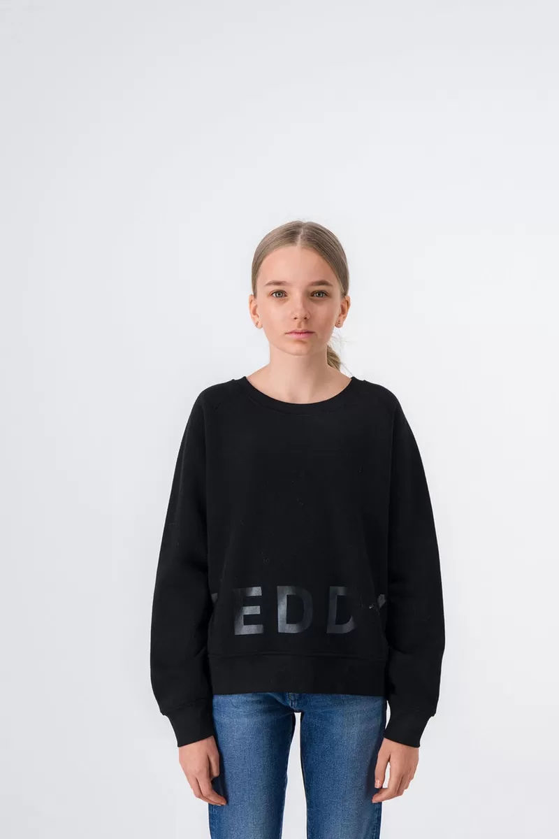 Teddy Smith Sweat<Sweat col rond PATTI JR NOIR