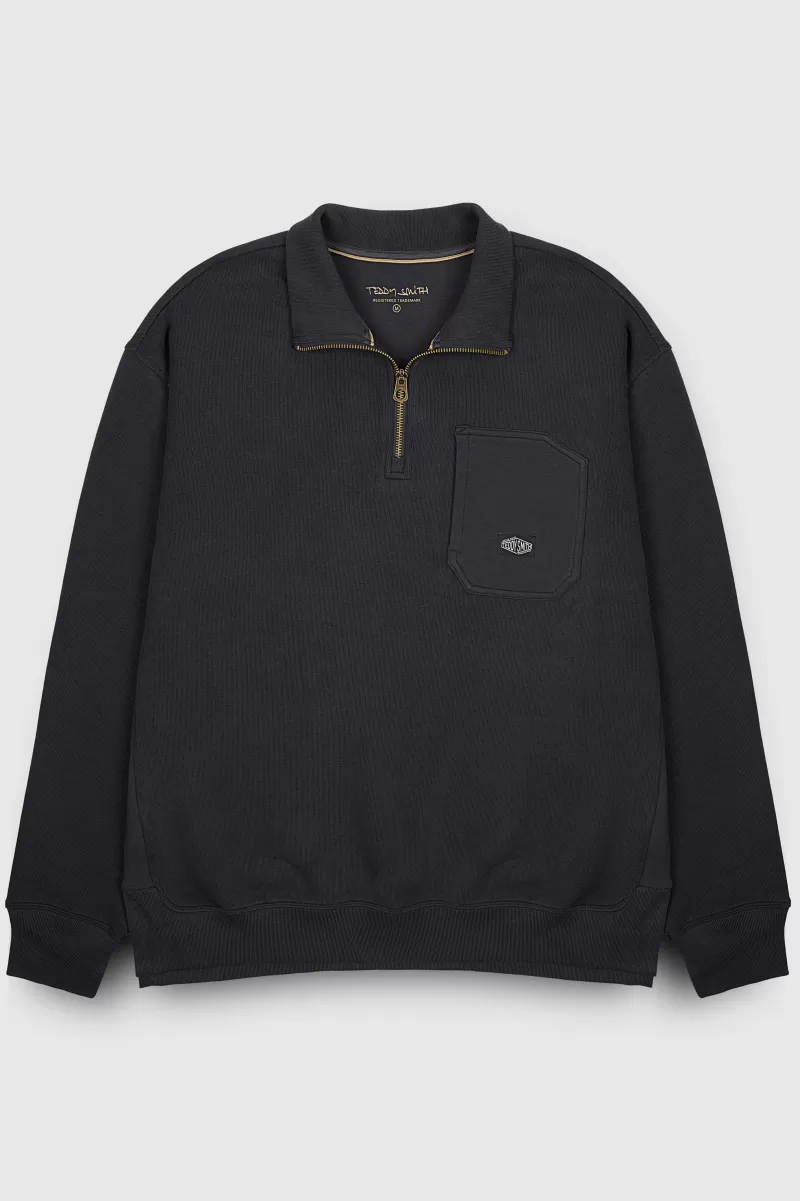 Teddy Smith Sweat<Sweat S-ERKY DARK NAVY DARKNAVY