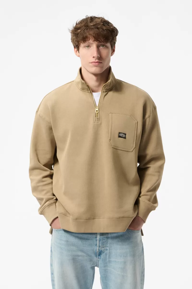 Teddy Smith Sweat<Sweat S-ERKY WORKER BEIGE WORKERBEIGE