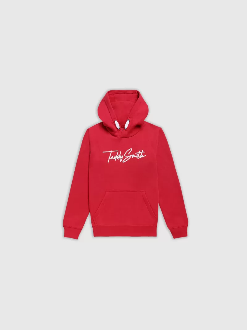 Teddy Smith Sweat<Sweat S-EVAN HOODY JR JAM RED JAMRED