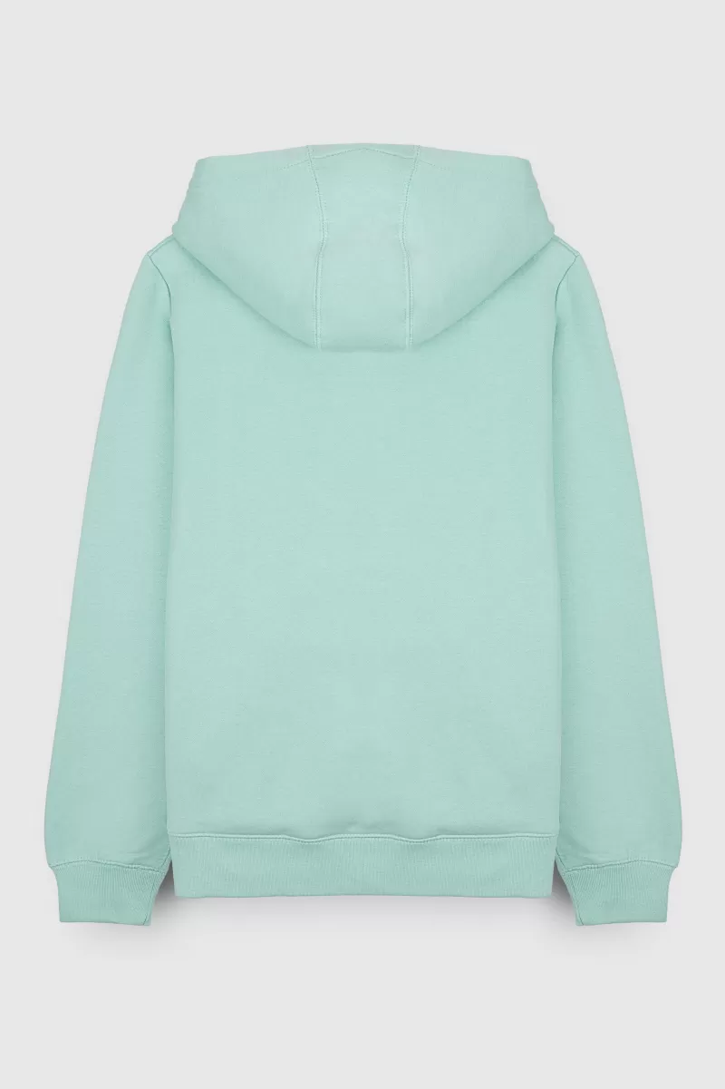 Teddy Smith Sweat<Sweat S-EVAN HOODY JR PASTEL TURQUOISE PASTELTURQUOISE