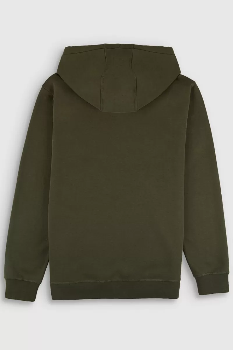 Teddy Smith Sweat<Sweat S-GEORGIA HOODY MILITARY KAKI