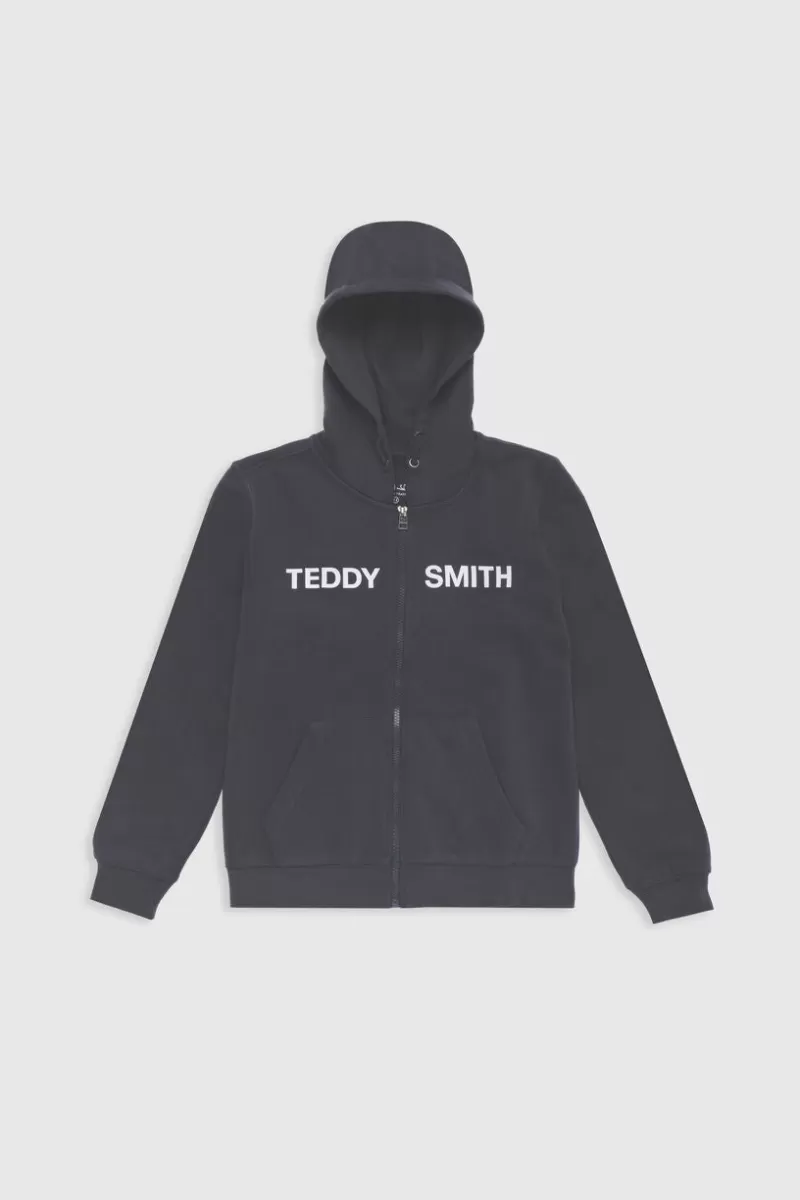 Teddy Smith Sweat<Sweat zippé à capuche GICLASS HZ JR DARK NAVY