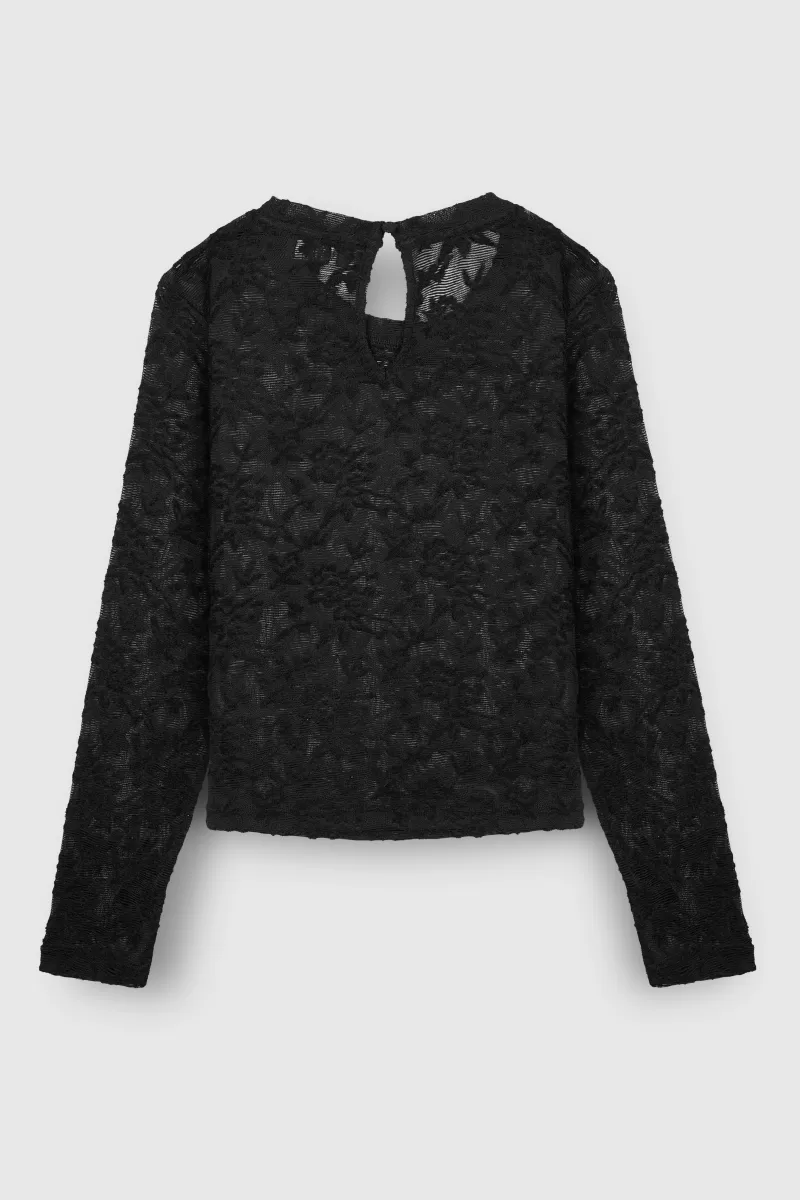 Teddy Smith T-shirt<Top T-ADELE NOIR