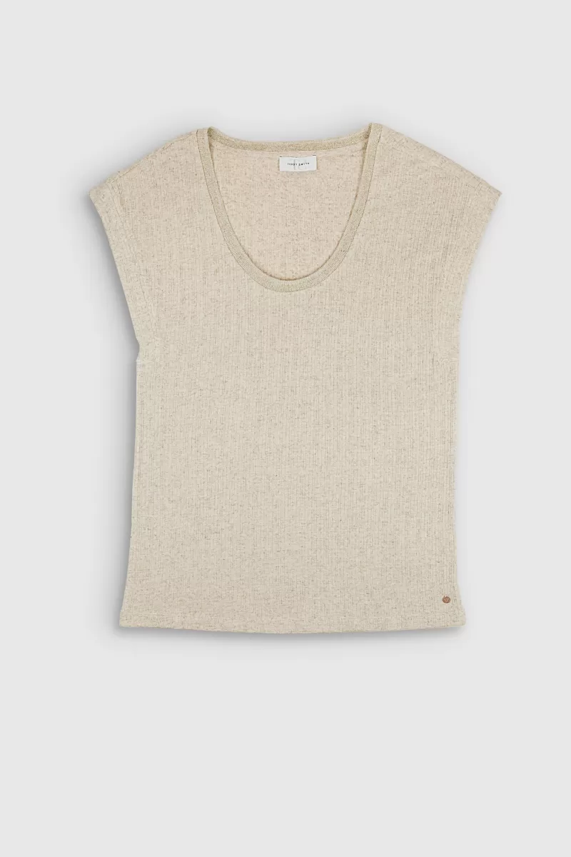 Teddy Smith T-shirt<Top T-ANJA BEIGE ARGILE