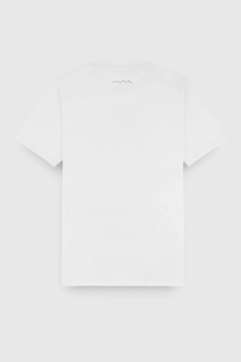 Teddy Smith T-shirt<T-shirt T-JIM MC MIDDLE WHITE MIDDLEWHITE