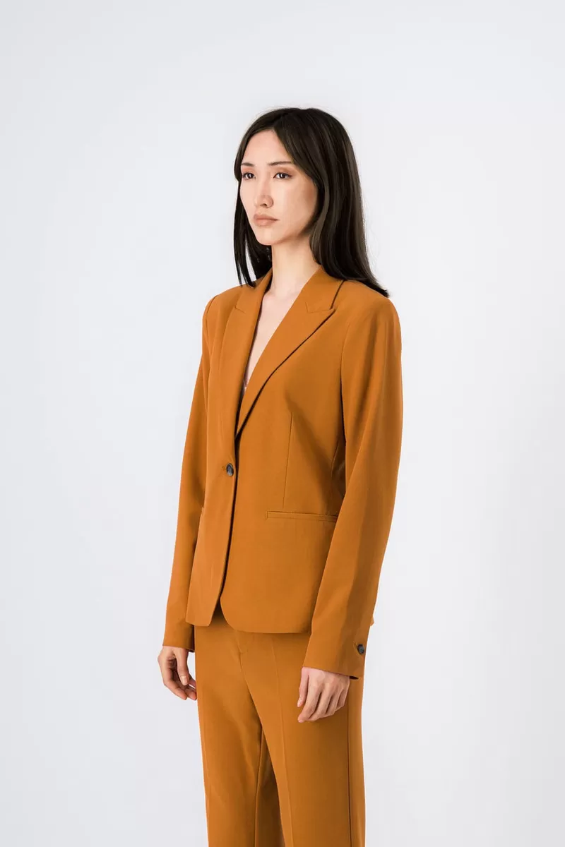 Teddy Smith Veste<Veste ajustée MILADY BISTRETCH CAMEL WOOD CAMELWOOD