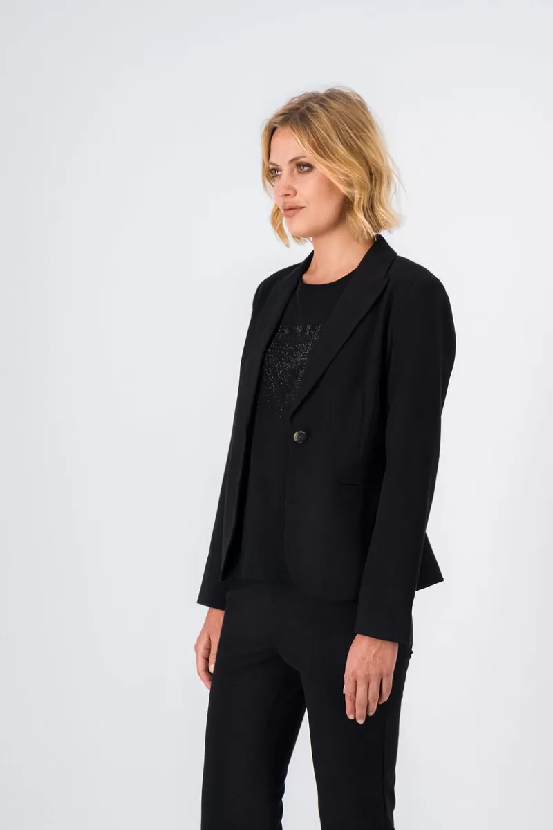 Teddy Smith Veste<Veste ajustée MILADY BISTRETCH NOIR