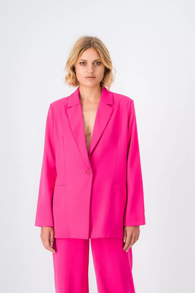 Teddy Smith Veste<Veste tailleur droite ROSA FRESH PINK